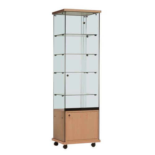 Vitrine Easy E6 Avec Armoire Type:e6 Led Largeur:92