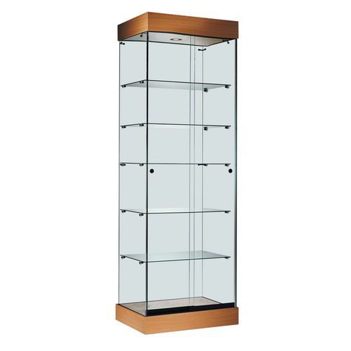 Vitrine ASF avec éclairage LED - Hêtre Vitrine ASF avec éclairage LED - Hêtre