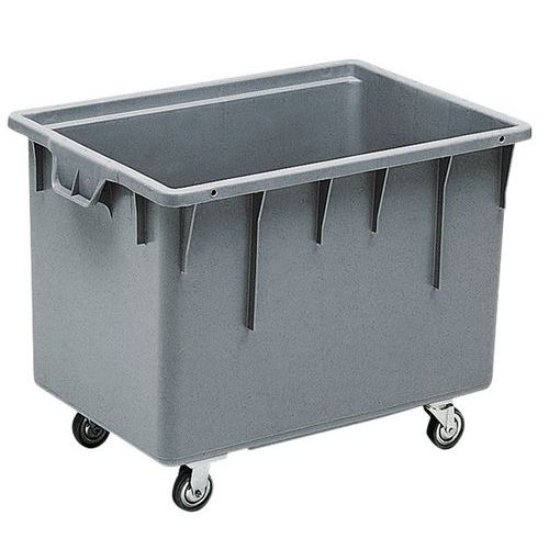 Bac Navette Avec 4 Roues 750x600x500 Mm 180 Litres