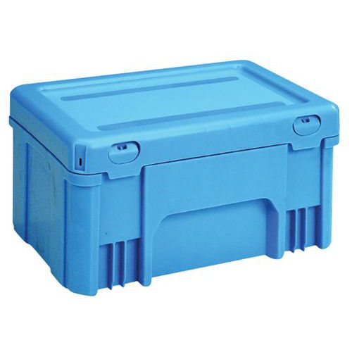 UTZ - Bac Poolbox Bleu 7L - Polypropylène Empilable - Transport Robuste