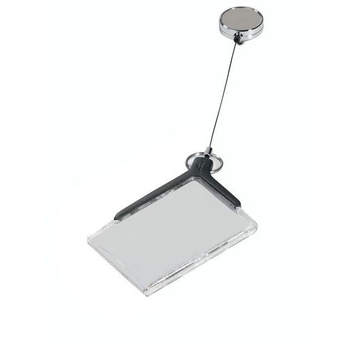 Durable - 10 Porte-carte Deluxe Pro - Avec enrouleur