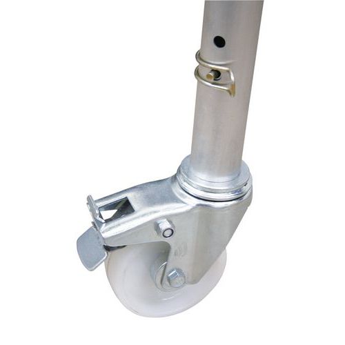 Jeu De 4 Roulettes Ã‰chafaudage Poids:5 Mdl:roulettes P