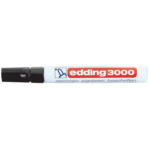 Marqueur Edding 3000 Trait L:1.5 Mm Encrcol.:noir