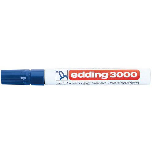 Marqueur Edding 3000 Trait L:1.5 Mm Encrcol.:bleu