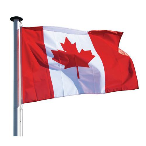 Macap - Drapeau Canada 100x150cm Polyester Oeko-Tex Éco-responsable