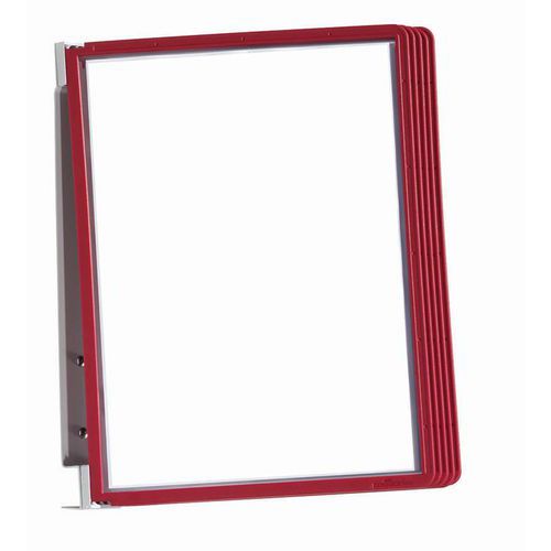 Durable 1 Support Mural Vario - 5 Pochettes A4