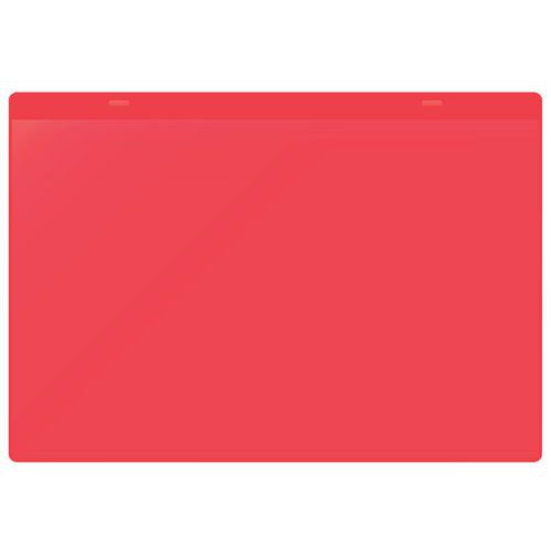 Pochette Pour Documents Magnétique Rouge 310x215mm