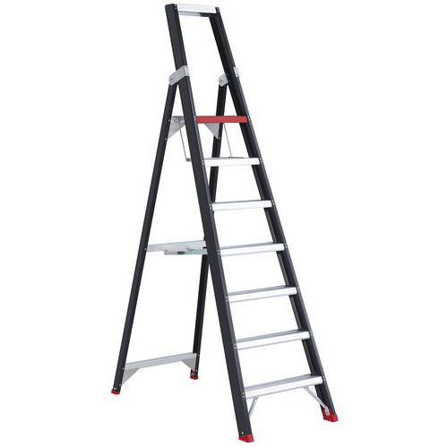 Escabeaux Aluminium Simple Accès Nombre De Marches: 7