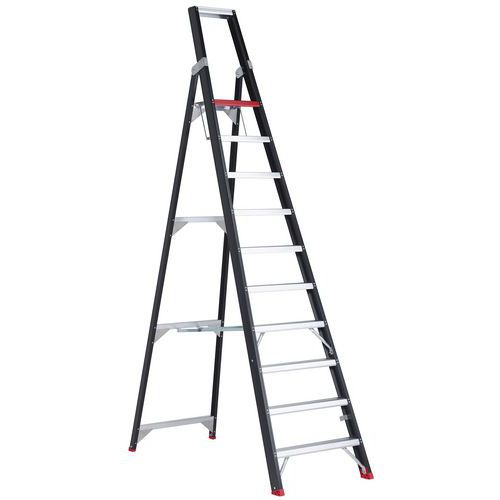 Escabeaux Aluminium Simple Accès Nombre De Marches: 10