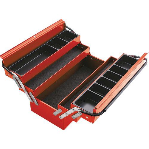 Boîte à outils métallique 5 cases _ SAM-590-PBV Boîte à outils métallique 5 cases _ SAM-590-PBV