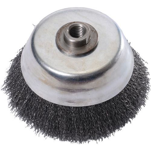 Brosse Coupe 150 Mm Fil Acier 030 Filetage F. 5/8 _ 19646