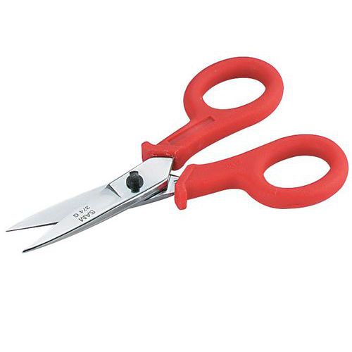 Ciseaux Electricien Branches Surmoulees _ 374-g
