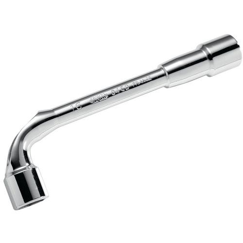 Clé à pipe débouchée forgée 6x6 pans 1/4'' L.102 mm FACOM 75.1/4 - FACOM - 75.1/4