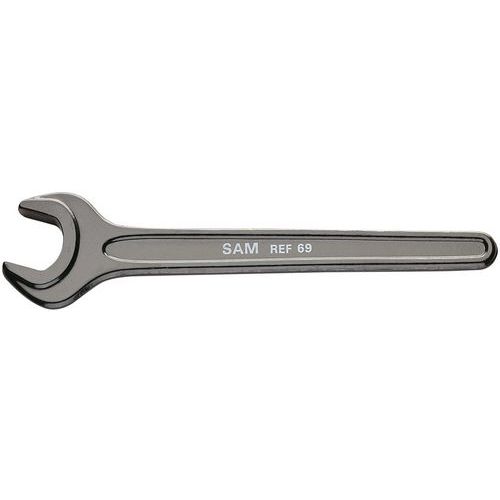 SAM - Clé à fourche 16 mm - Puissante et durable - 145 mm de longueur