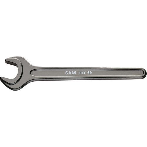 SAM - Clé à fourche 80 mm - 645 mm de long - Robuste et durable - Réf 69-80