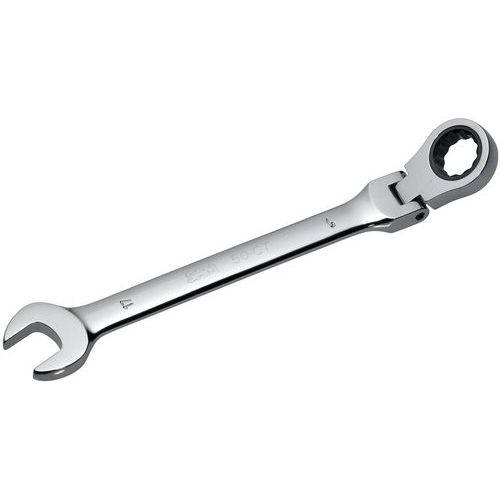 Clé Mixte à Cliquet Articulee De 10 _ 50-ct10