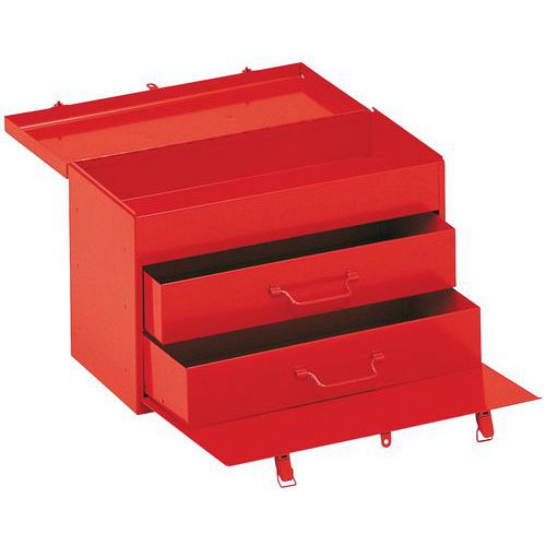 Coffre Vide 2 Tiroirs _ Sam-512-pcv