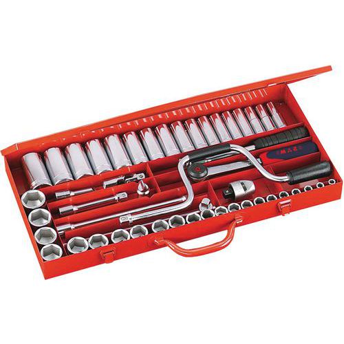 SAM - Coffret 49 outils 1/2 - Composition d'outillage - Réf 75-SH49A