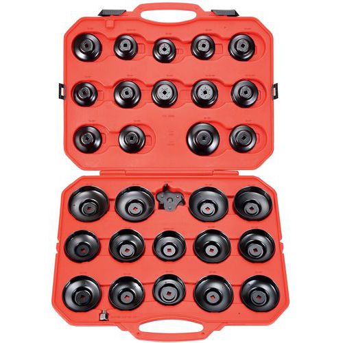Coffret De 30 Clé En Cloches Pour Filtres à Huile _ Cpa-fil
