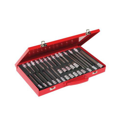 Douilles Tournevis Torx 1/2 : Coffret _ Cp-stj