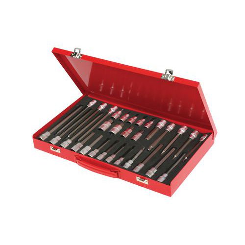 Douilles Tournevis 6 Pans 1/2 : Coffret _ Cp-scj