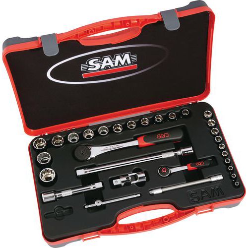 Coffret 30 Outils 1/4 Et 1/2 _ 75-sr30
