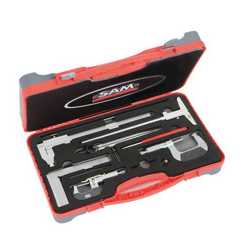 Composition de mesures de précision et traçage 11 outils Composition de mesures de précision et traçage 11 outils
