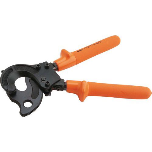 Coupe-câble à crémaillère isolé 1000V Coupe-câble à crémaillère isolé 1000V