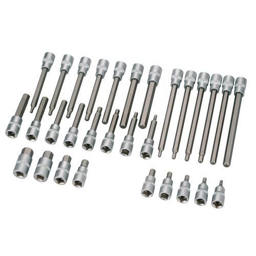 Douille Tournevis 1/2 6 Pans Male: L100-h8 _ Sc-10-8