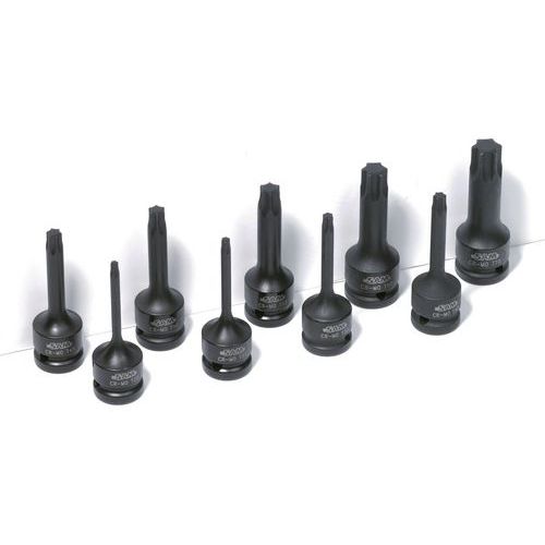 SAM - Douille Torx à Chocs 1/2 T40 Longue - NST-40 - Haute Résistance