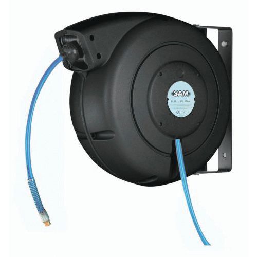 Enrouleur d'air 8mm - 15m châssis fermé ABS Enrouleur d'air 8mm - 15m châssis fermé ABS