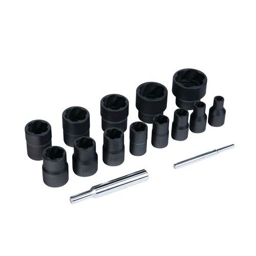 Coffret 10 Douilles D'extraction D'ecrous _ 74nj-j10