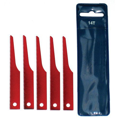 Lames De Scie 6 Dents/cm (par 5) _ 19802