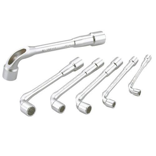 Jeu 6 Clés à Pipe Debouchees 6/12 Pans 7 à 17 Mm _ 93-sdj6