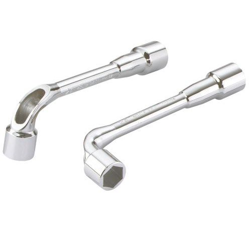 Jeu de 8 clés à pipe débouchées satinée 6/6 pans en mm Jeu de 8 clés à pipe débouchées satinée 6/6 pans en mm
