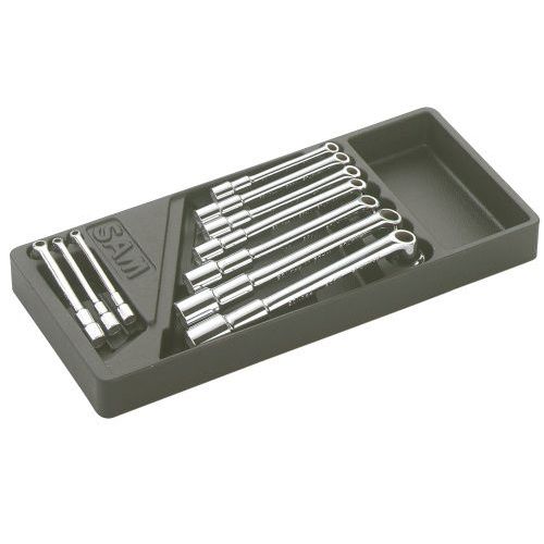 Module Clés à Pipe KS Tools 713.2012 - Pour Servante/Établi | 6 Pans, Empreinte Découpée Laser | 2 Pièces