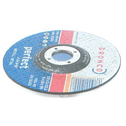 Meule à Ebarber D.125 X 6 X 22 _ 19611