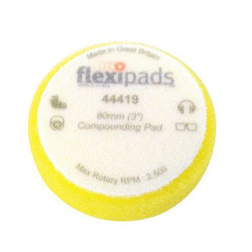 Mousse Agrippante Pour Polissage D.75 Mm (jaune) _ 19565-2