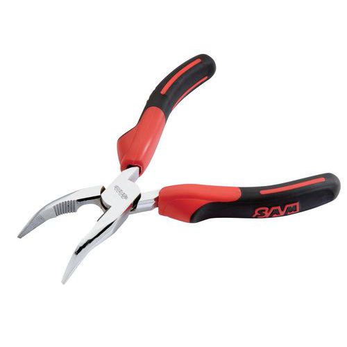 Pince Bec Demi Rond Coude Avec Ressort 200 Mm _ 239-r20g