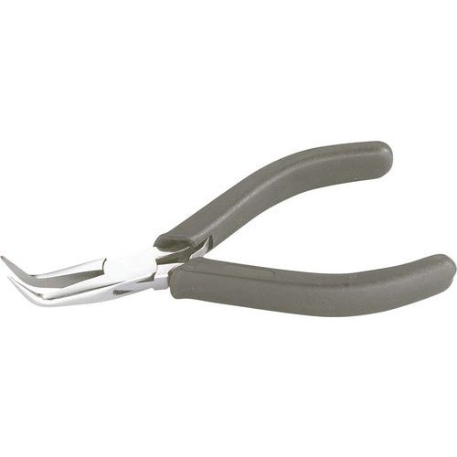 Pince Electronique Bec 1/2 Rond Coude _ 554-c