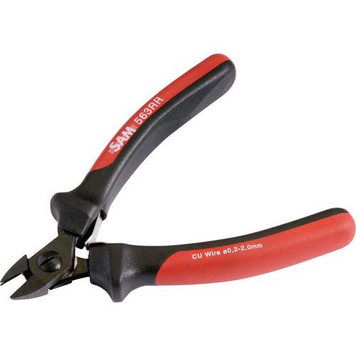 Pince Electronique Coupante Diagonale Bimatiere _ 563-rr