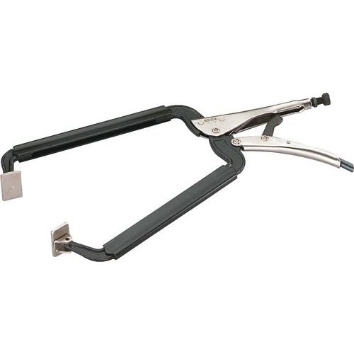SAM - Pince étau longue portée 460 mm - Mâchoires orientables - Capacité 230 mm - Idéal pour travaux précis
