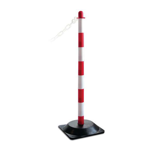 Poteau de délimitation pour zone électrique Poteau de délimitation pour zone électrique