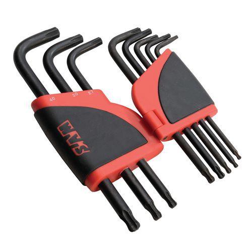 Ratelier 8 Clés Males Longues Torx Tête Spherique_ 66-r8al