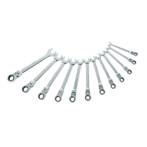 Jeu de 12 clés mixtes à cliquet Foam2 8- 19mm tray 12 pièces Teng Tools Jeu de 12 clés mixtes à cliquet Foam2 8- 19mm tray 12 pièces Teng Tools