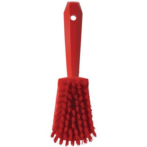 Brosse De Travail Vikan Rouge Longueur 25 Cm