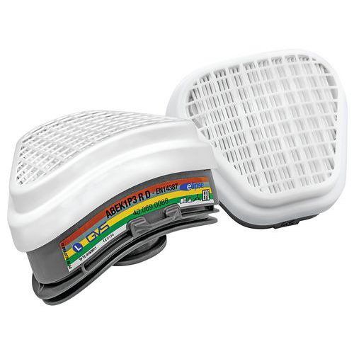 Filtres Abek1-p3 Rd Pour Masques Elipse Spr490/491