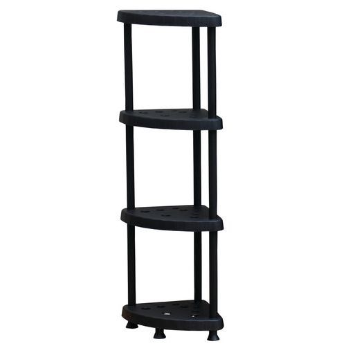 Angle Haut Rayonnage Léger Plastique 1360x280x392mm