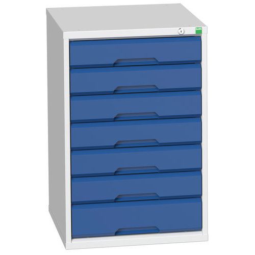 Armoire Combinée 525x550x800mm Avec 7 Tiroirs