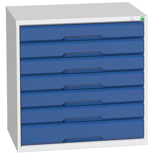 Armoire Combinée 800x550x800mm 7 Tiroirs